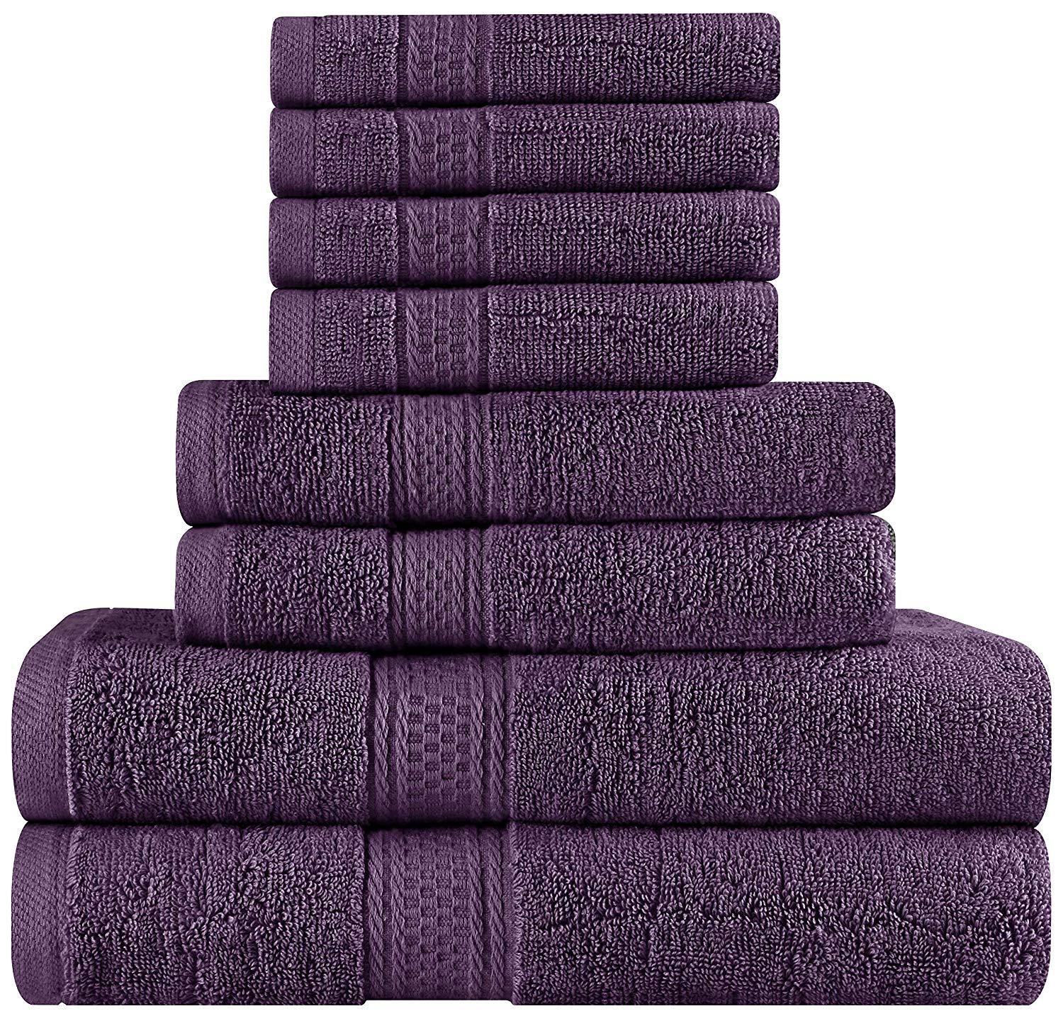 Bath Towel Sets - Soft & Plush Egyptian Cotton