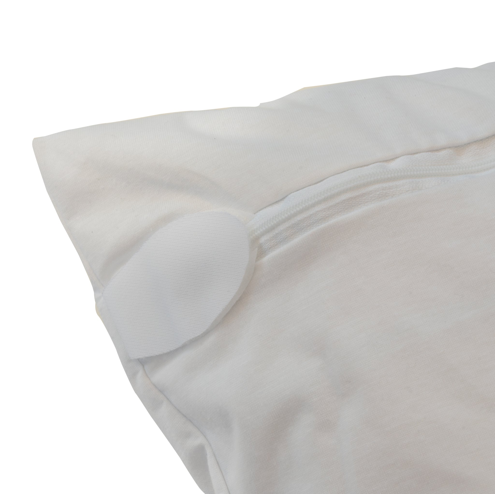 Bed Bug Safe, Waterproof Pillow Protectors - 100% cotton, zippered, locked, lab tested
